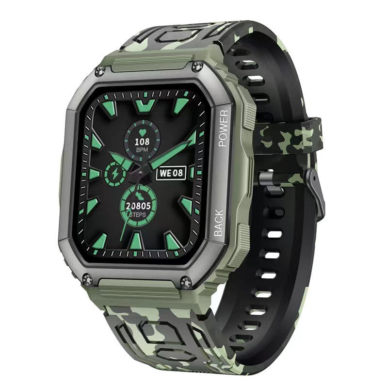 KR06 Smartwatch with Bluetooth, Music, Heart Rate, IP67