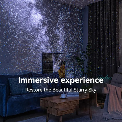 USB Rechargeable Starry Sky Projection Lamp (1pc)