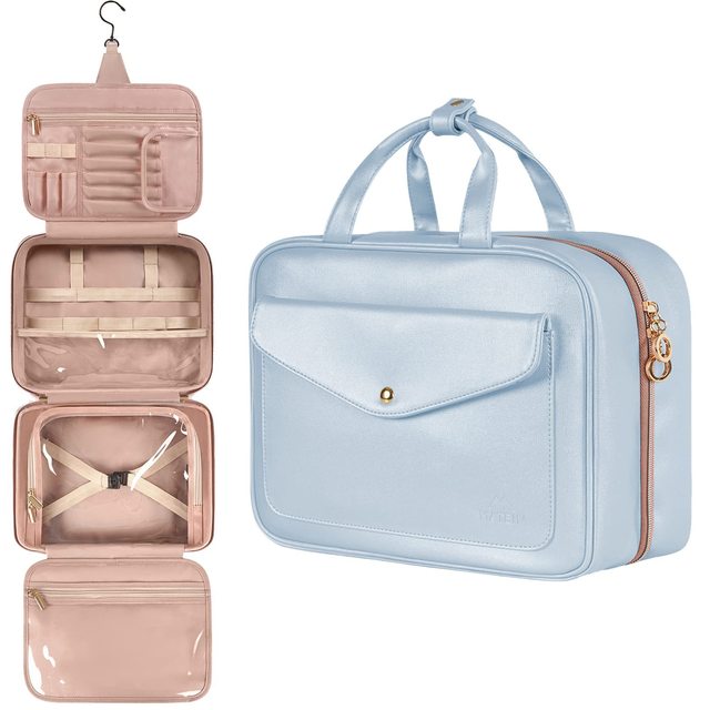 Fashionable Waterproof Travel and Cosmetic Wash Bag
